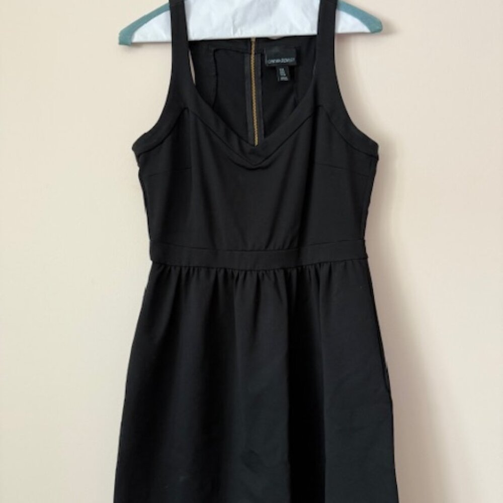 Cynthia Rowley, Perfect LBD, Sz 8, Gold Zipper - NWOT